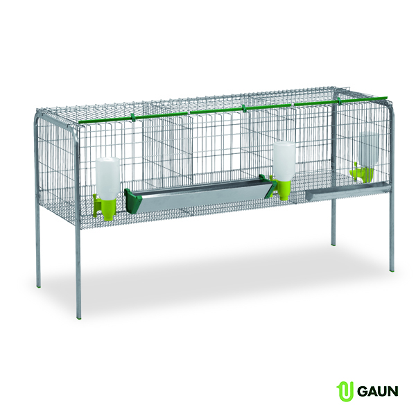 CAGE ENGRAISSEMENT DE POULETS 3 COMP.