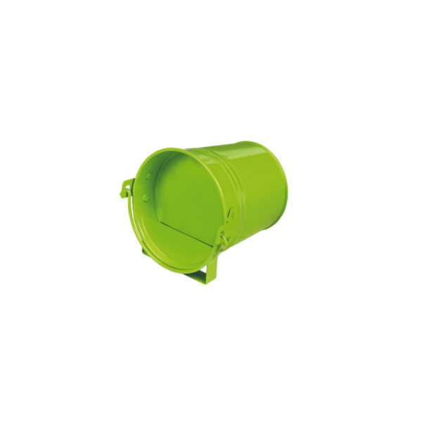 BEBEDERO CUBO METALICO MINI PINTADO