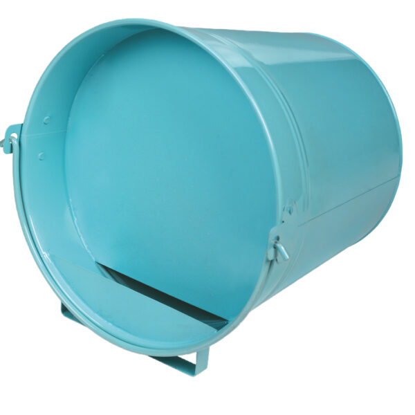 BEBEDERO CUBO METALICO PINTADO – 12 LTS.