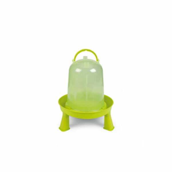 BEBEDERO AVES ECO 3 L. CON PATAS (PISTACHO)