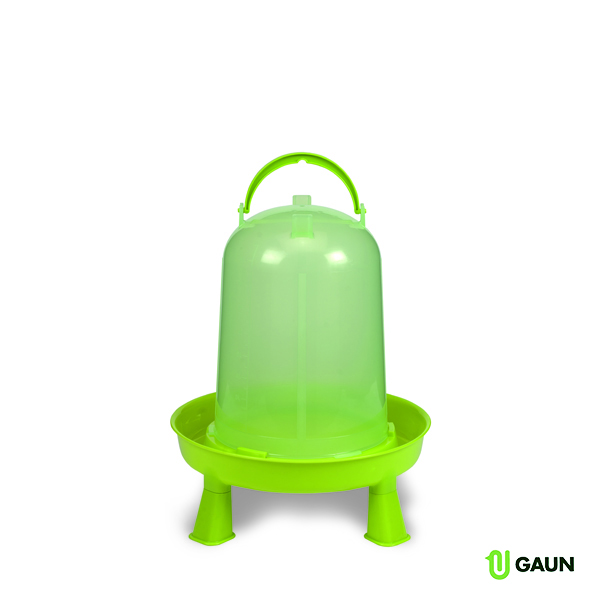 ECO CHICKEN DRINKER 10 L. WITH LEGS (GREEN LEMON)