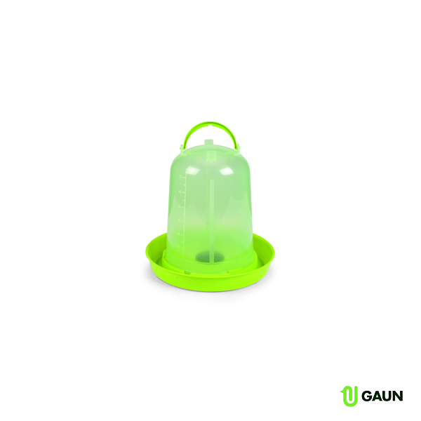 ABREUVOIR VOLAILLES ECO 8 L. AVEC BOUCHON (VERT LIME)