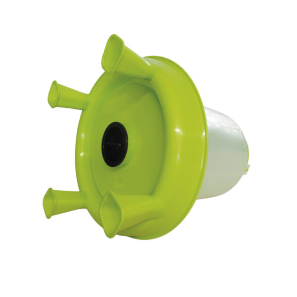 BEBEDERO AVES ECO 10 LITROS CON PATAS Y TAPÓN PISTACHO