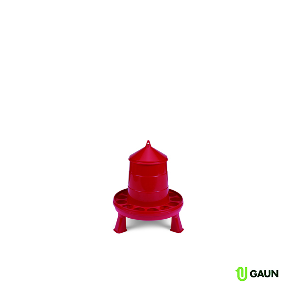 PLASTIC POULTRY FEEDER 2 KG. WITH LEGS