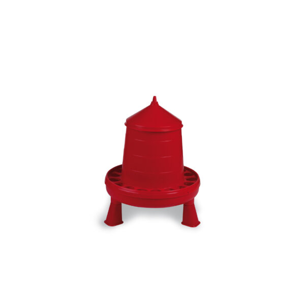 TOLVA PLASTICO AVES 4 KG. CON PATAS