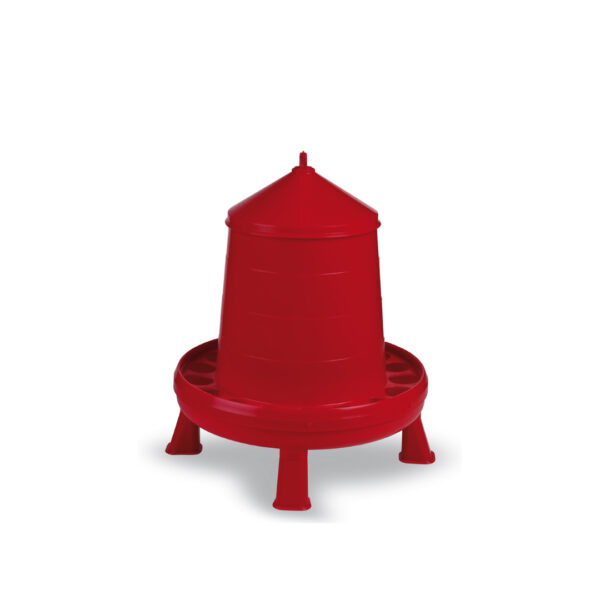 TOLVA PLASTICO AVES 8 KG. CON PATAS