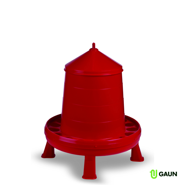PLASTIC POULTRY FEEDER 8 KG. WITH LEGS