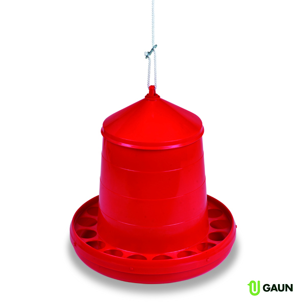 PLASTIC POULTRY FEEDER 8 KG.