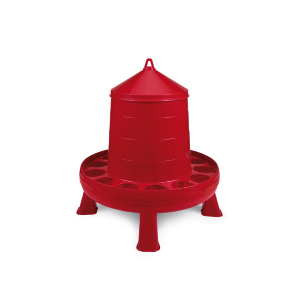 TOLVA PLASTICO AVES 12 KG. CON PATAS