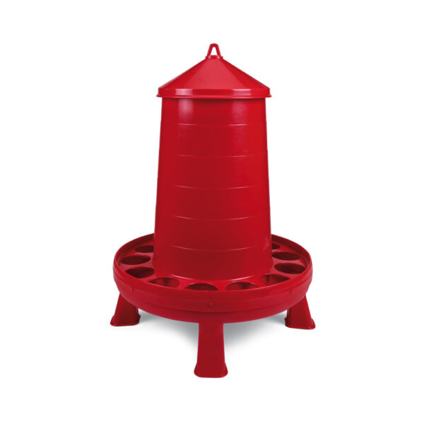 TOLVA PLASTICO AVES 16 KG. CON PATAS