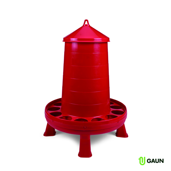 PLASTIC POULTRY FEEDER 16 KG. WITH LEGS