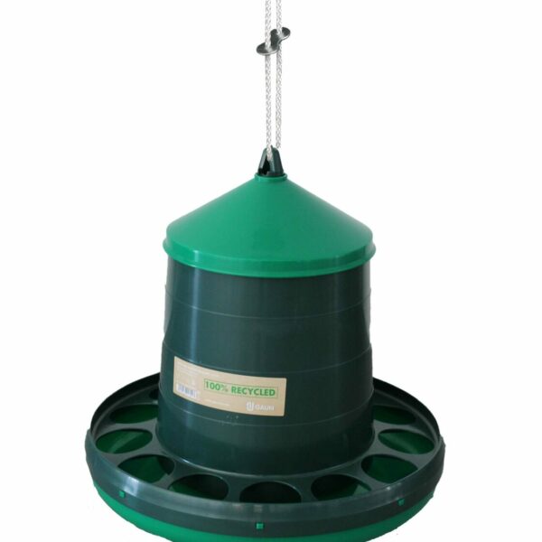 RECYCLED POULTRY FEEDER 12 KG.