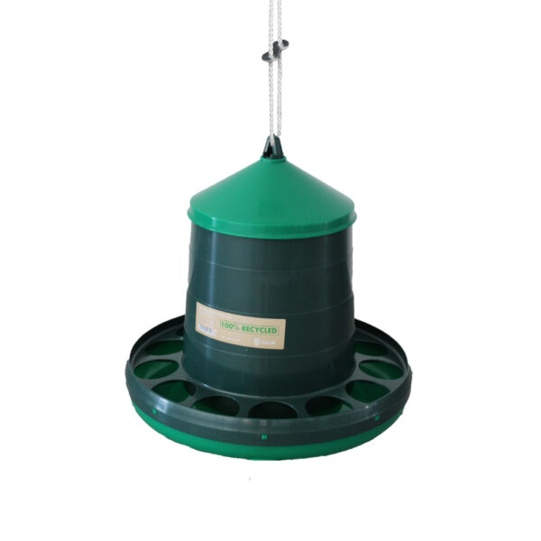 RECYCLED POULTRY FEEDER 12 KG.