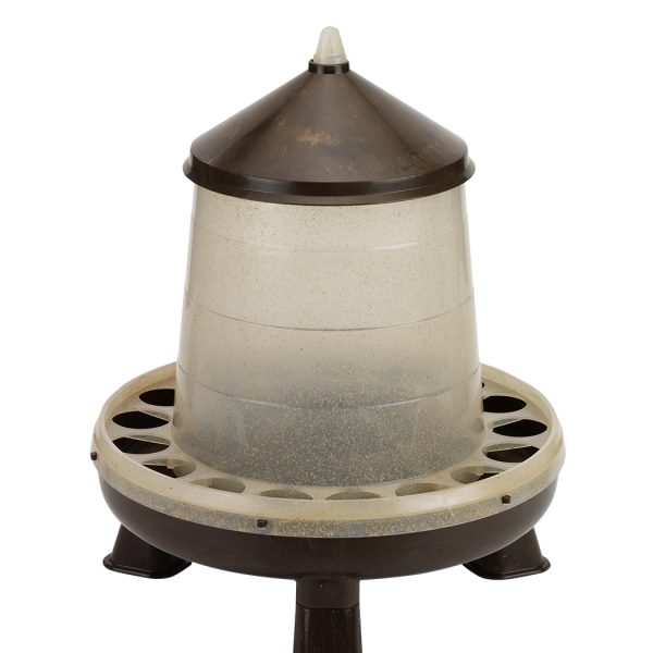 PLASTIC POULTRY FEEDER 4 KG. WITH LEGS “FEEL THE NATURE”