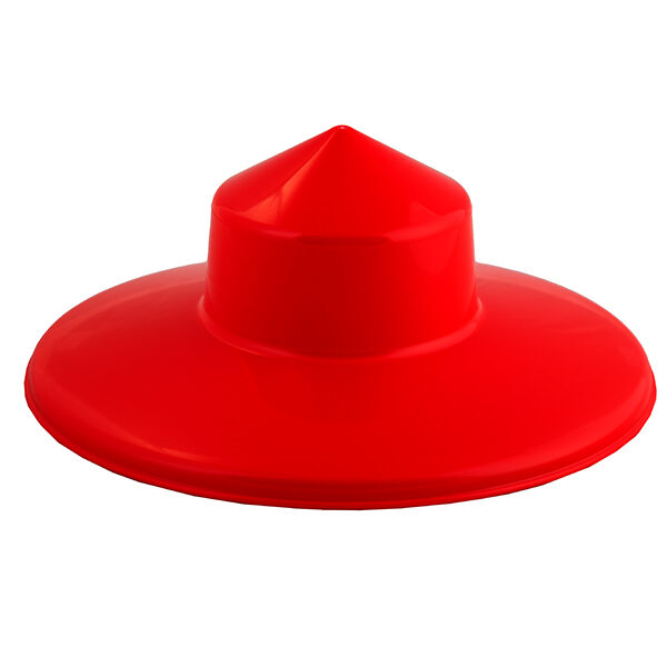 RAINHAT FOR PLASTIC POULTRY FEEDER 4 KG. (RED)