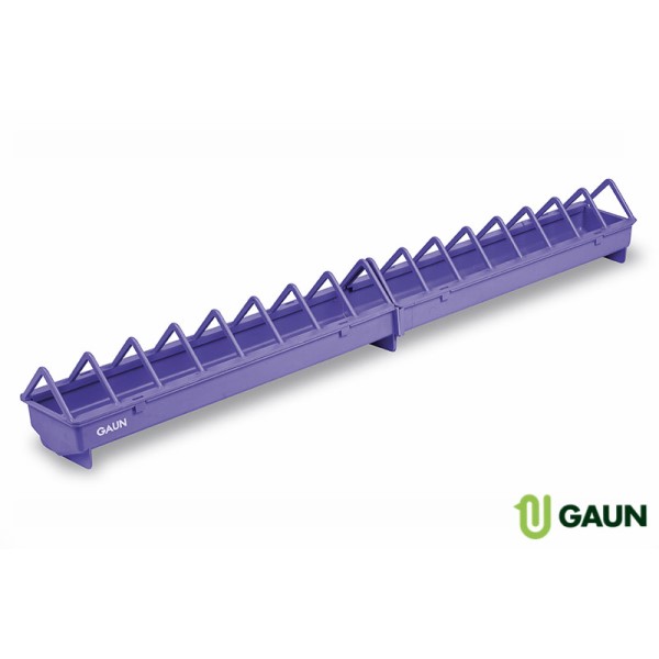 PLASTIC CHICK FEEDER WIDE SPACING 1 MT. (VIOLET)