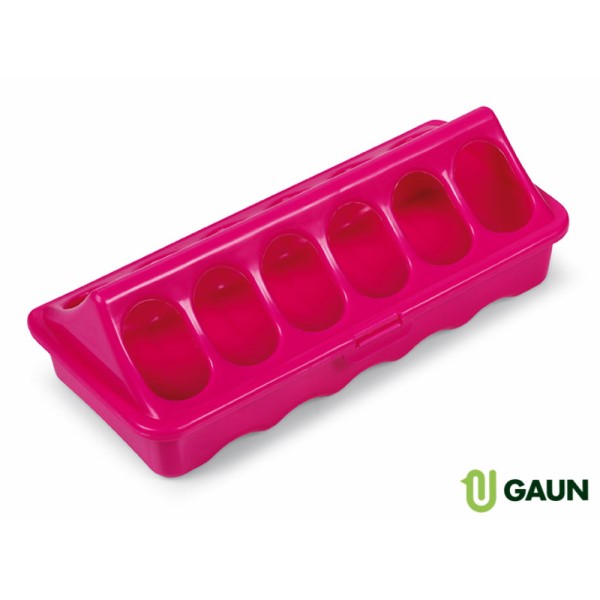 GROUND FEEDER TROUGH – 20 CM. (PINK)