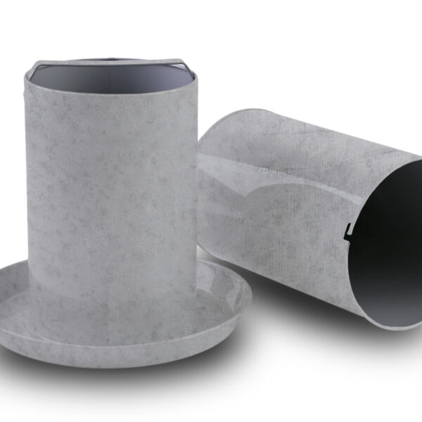 BEBEDERO CHAPA AVES – 4 LTS. (DOBLE PARED)