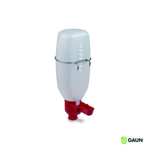 MINI DRINKER FOR PIGEONS & POULTRY WITH BOTTLE 1 L.