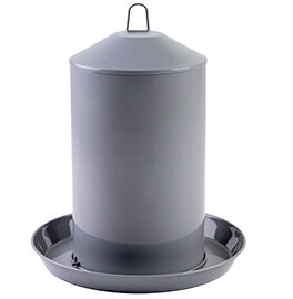 ABREUVOIR METAL PEINT DOUBLE PAROI – 12 L.