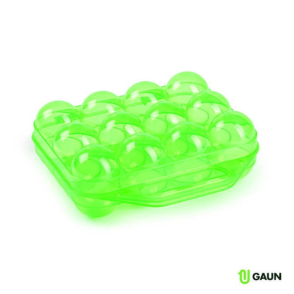 PLASTIC EGG BOX (GREEN LEMON)