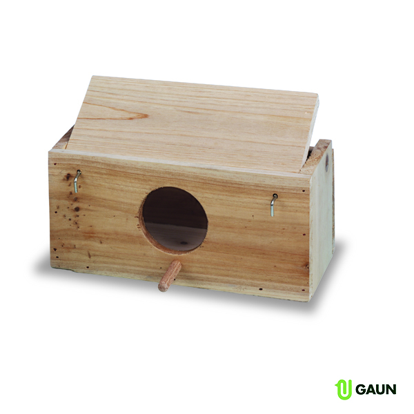 WOODEN BIRD NEST BOX No. 2