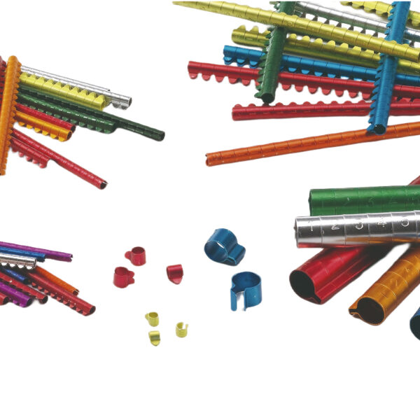 ANILLA ALUMINIO NUMERADA FAUNA – 2,5 MM. (100 UDS)