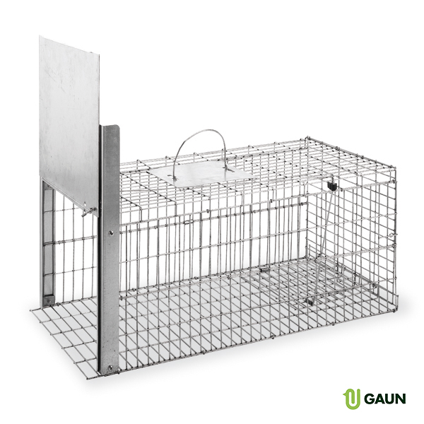 CAGE PIÈGE PLIABLE – GALVANISEE