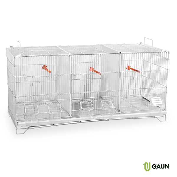 CAGE CANARIS 2 COMPARTIMENTS – 90 CM.