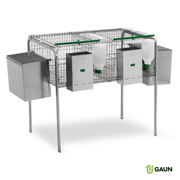 RABBIT CAGE MOD. JUCAR – 2 NESTS