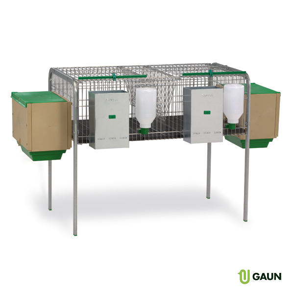 RABBIT CAGE MOD. LAGUNA – 2 NESTS