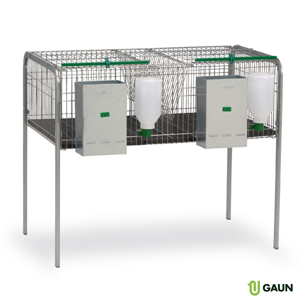 RABBIT CAGE MOD. BARACALDO – 2 COMPARTMENTS