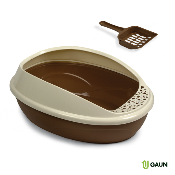 OVAL CAT LITTER TRAY GAUN
