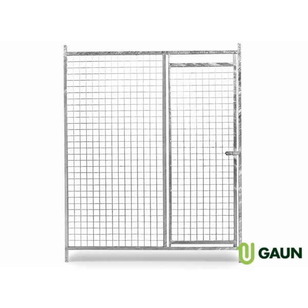 PANNEAU TREILLIS ECO AVEC PORTE 1,5 MT. 50X50 MM