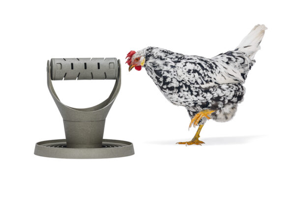 COMEDERO / DISTRIBUIDOR SNACKS PARA GALLINAS - PLAY AND FEED TOWER FOR CHICKENS