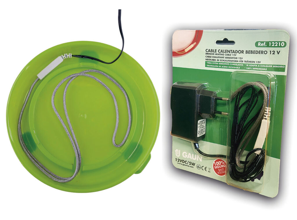 Cable Calentador para Bebederos 12V de Gaun