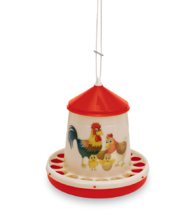 PLASTIC POULTRY FEEDER 4 KG. – HAPPY RANGE