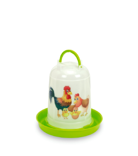 ECO POULTRY FEEDER 5 L. (GREEN LEMON) – HAPPY RANGE