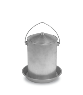 METAL POULTRY DRINKER – 7 L. (DOUBLE WALL)