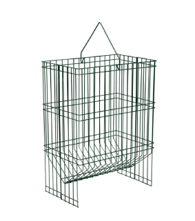 PAINTED HAY RACK FOR CHICKENS – L